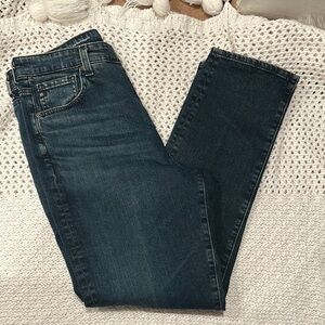 AG MENS JEANS ALEXXIS  SLIM HIGH RISE VINTAGE FIT Blue Jeans